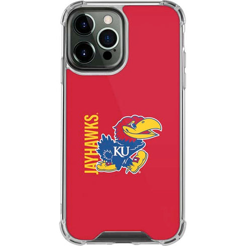 University of Kansas Jayhawks KU iPhone 13 Pro Max Clear Case