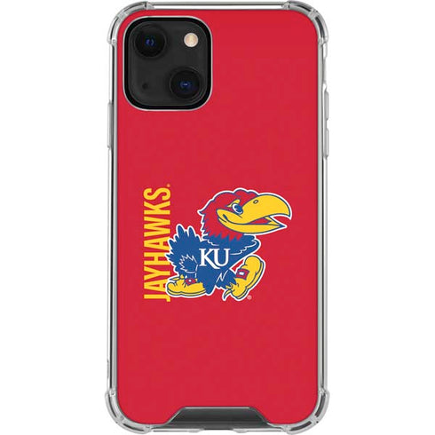 University of Kansas Jayhawks KU iPhone 14 Plus Clear Case