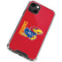 University of Kansas Jayhawks KU iPhone 14 Plus Clear Case