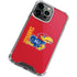 University of Kansas Jayhawks KU iPhone 14 Pro Clear Case