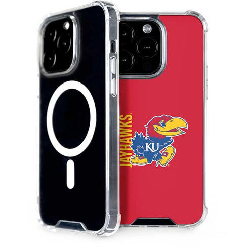 University of Kansas Jayhawks KU iPhone 15 Pro MagSafe Case