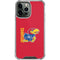 University of Kansas Jayhawks KU iPhone 15 Pro Max Clear Case