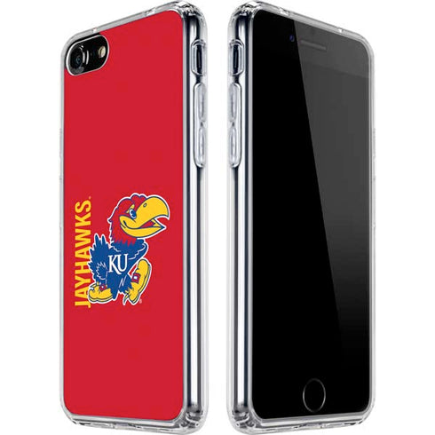 University of Kansas Jayhawks KU iPhone SE (2nd & 3rd Gen) Clear Case