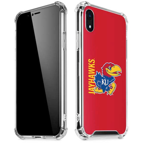 University of Kansas Jayhawks KU iPhone XR Clear Case
