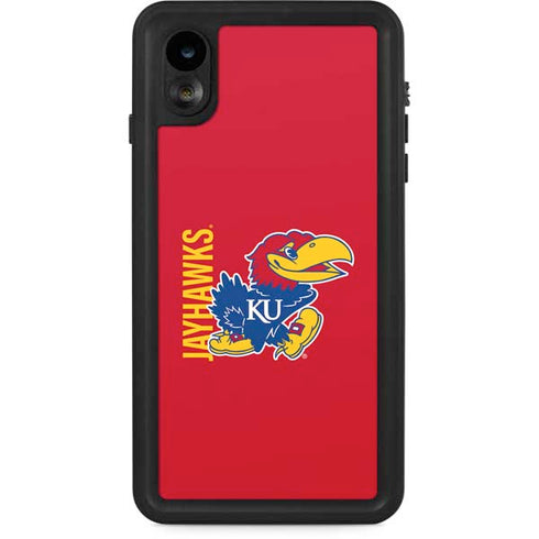 University of Kansas Jayhawks KU iPhone XR Waterproof Case