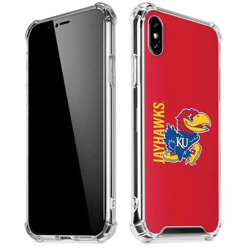 University of Kansas Jayhawks KU iPhone XS Max Clear Case