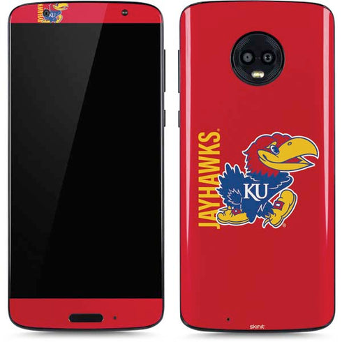 University of Kansas Jayhawks KU Moto G6 Skin