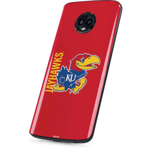 University of Kansas Jayhawks KU Moto G6 Skin