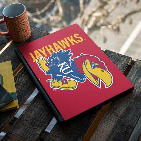 University of Kansas Jayhawks KU MSI GS65 Stealth Laptop Skin