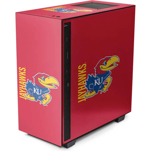 University of Kansas Jayhawks KU NZXT H510 Compact ATX Mid-Tower Case Skin