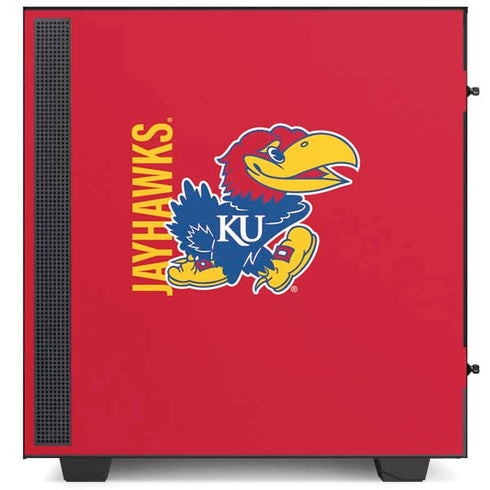 University of Kansas Jayhawks KU NZXT H510 Compact ATX Mid-Tower Case Skin