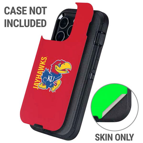 University of Kansas Jayhawks KU Otterbox Defender iPhone Skin