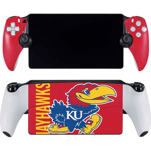 University of Kansas Jayhawks KU PlayStation Portal Remote Player Skin