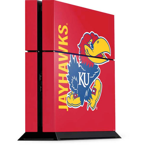 University of Kansas Jayhawks KU PS4 Console Skin