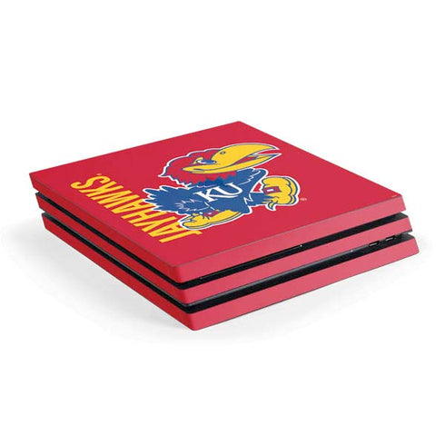 University of Kansas Jayhawks KU PS4 Pro Console Skin