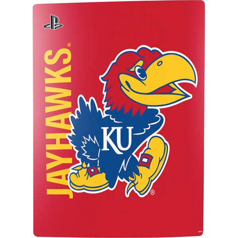 University of Kansas Jayhawks KU PS5 Digital Edition Console Skin