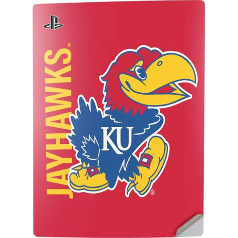 University of Kansas Jayhawks KU PS5 Digital Edition Console Skin