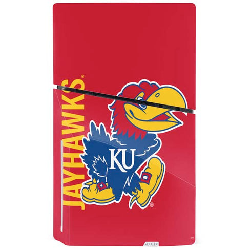 University of Kansas Jayhawks KU PS5 Slim Disk Console Skin