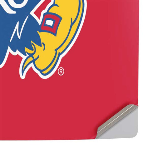 University of Kansas Jayhawks KU PS5 Slim Disk Console Skin