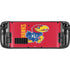 University of Kansas Jayhawks KU Steam Deck Handheld Gaming Computer Skin