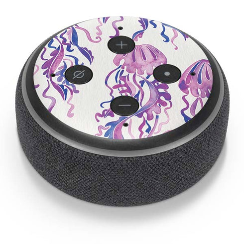 Cat Coq Jellyfish Amazon Echo Dot Skin