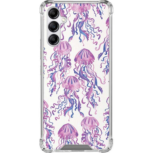 Cat Coq Jellyfish Galaxy A14 5G Clear Case