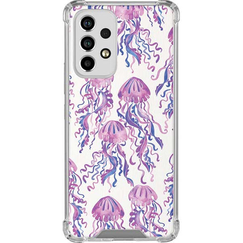 Cat Coq Jellyfish Galaxy A33 5G Clear Case