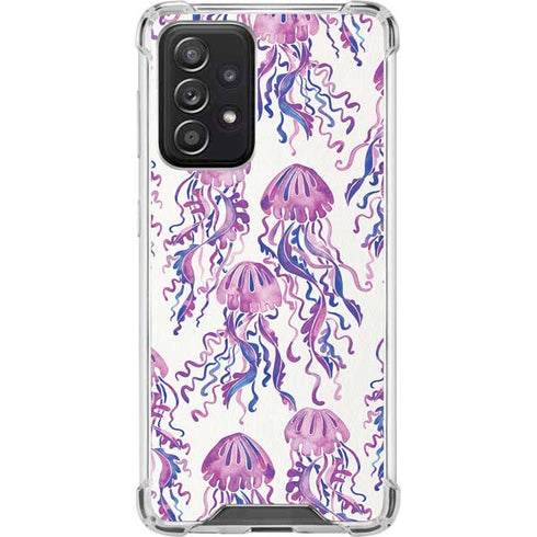 Cat Coq Jellyfish Galaxy A52 5G Clear Case