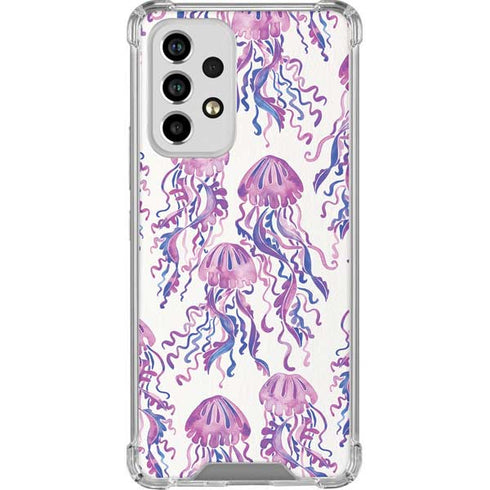 Cat Coq Jellyfish Galaxy A53 5G Clear Case