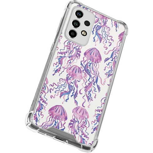 Cat Coq Jellyfish Galaxy A53 5G Clear Case