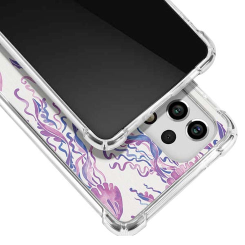 Cat Coq Jellyfish Galaxy A53 5G Clear Case
