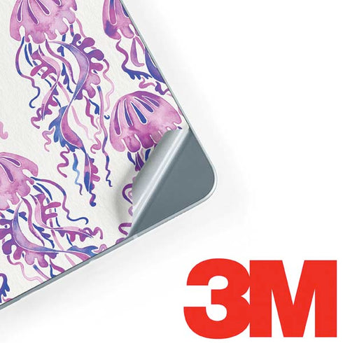 Cat Coq Jellyfish Galaxy Book 12in Skin