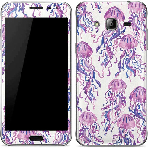 Cat Coq Jellyfish Galaxy J3 Skin