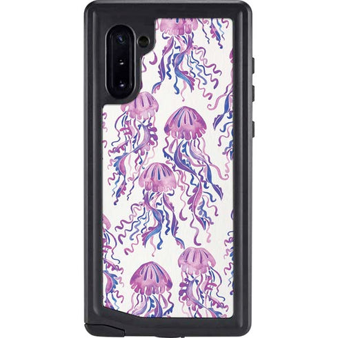 Cat Coq Jellyfish Galaxy Note 10 Waterproof Case