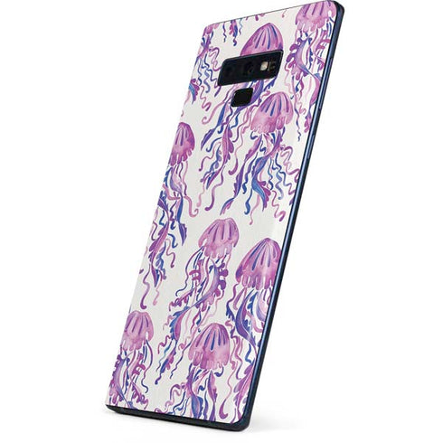 Cat Coq Jellyfish Galaxy Note 9 Skin
