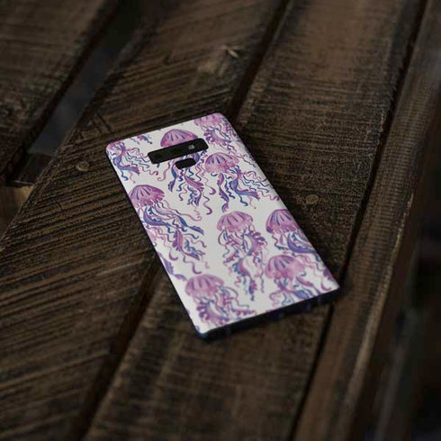 Cat Coq Jellyfish Galaxy Note 9 Skin