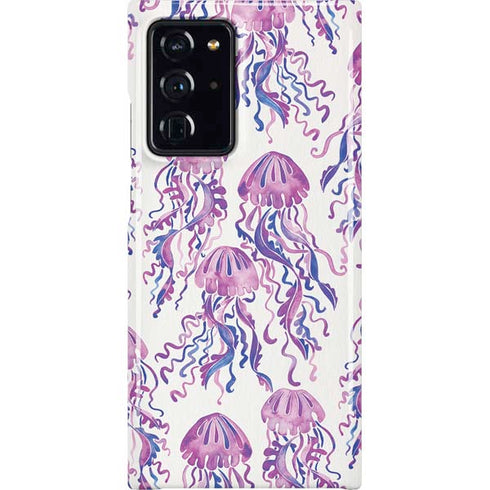 Cat Coq Jellyfish Galaxy Note20 Ultra 5G Lite Case