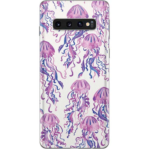 Cat Coq Jellyfish Galaxy S10 Skin