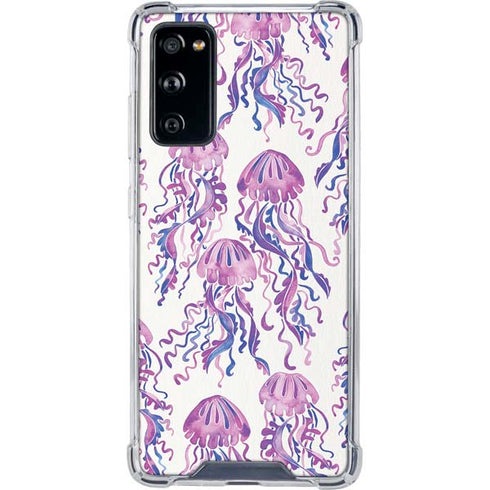 Cat Coq Jellyfish Galaxy S20 FE Clear Case