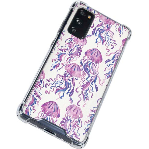 Cat Coq Jellyfish Galaxy S20 FE Clear Case