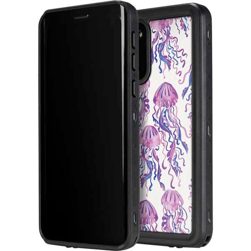 Cat Coq Jellyfish Galaxy S20 Waterproof Case