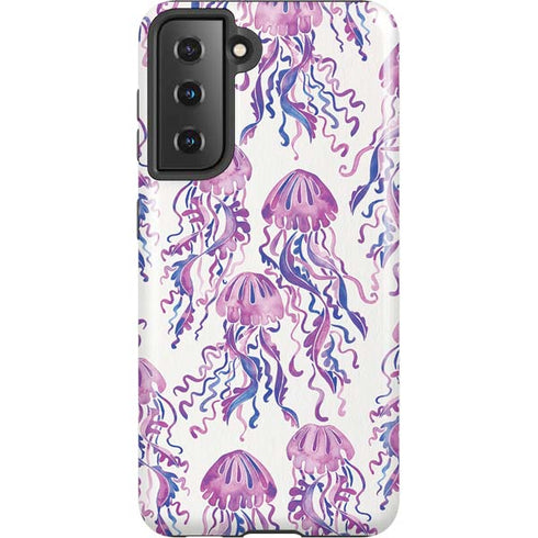 Cat Coq Jellyfish Galaxy S21 5G Pro Case