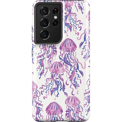 Cat Coq Jellyfish Galaxy S21 Ultra 5G Pro Case
