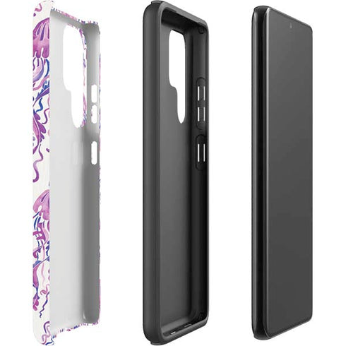 Cat Coq Jellyfish Galaxy S22 Ultra Pro Case