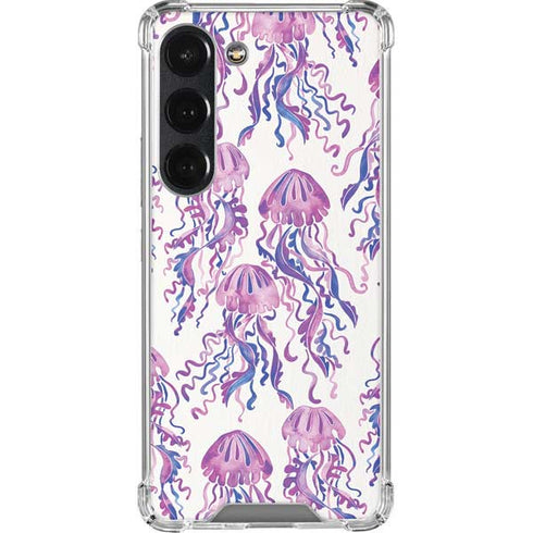 Cat Coq Jellyfish Galaxy S23 Clear Case