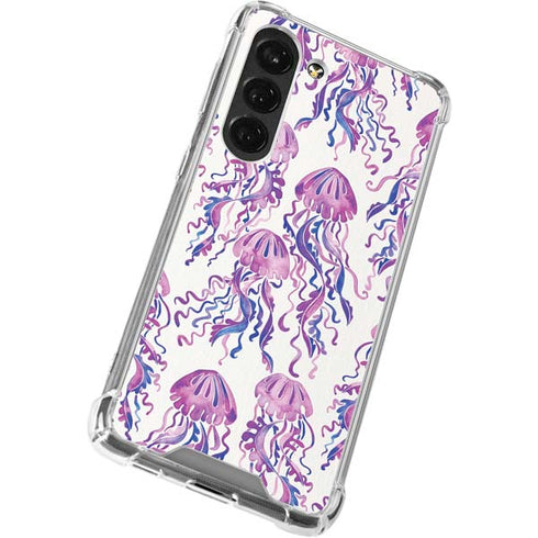 Cat Coq Jellyfish Galaxy S23 Clear Case