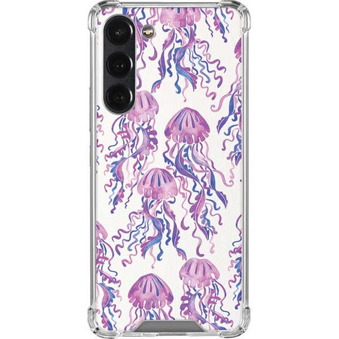 Cat Coq Jellyfish Galaxy S23 Plus Clear Case