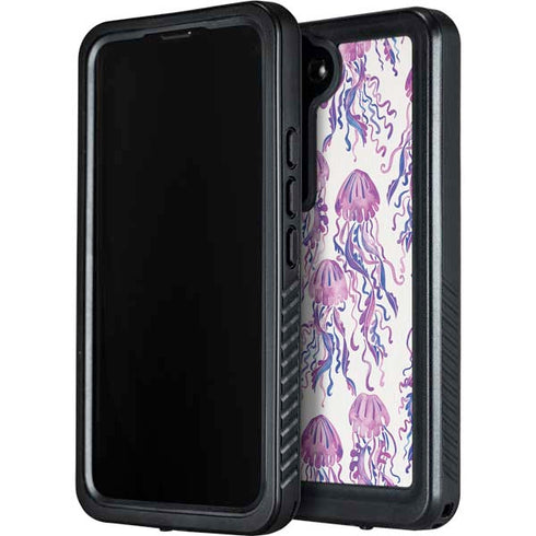 Cat Coq Jellyfish Galaxy S23 Waterproof Case