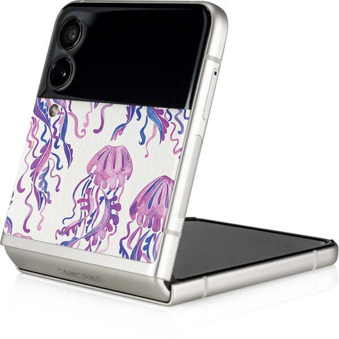 Cat Coq Jellyfish Galaxy Z Flip3 5G Skin