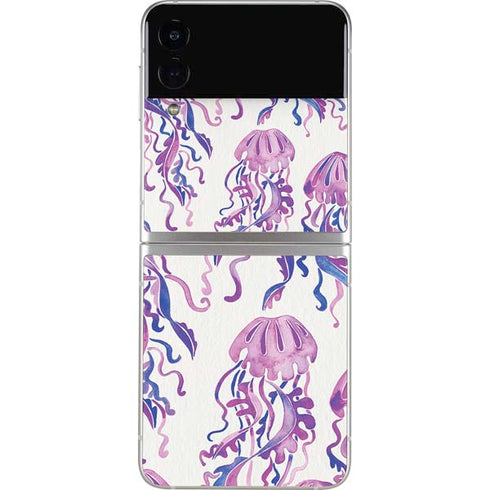 Cat Coq Jellyfish Galaxy Z Flip4 5G Skin